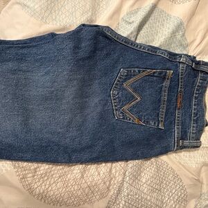 Wrangler Straight Leg Blue Jeans